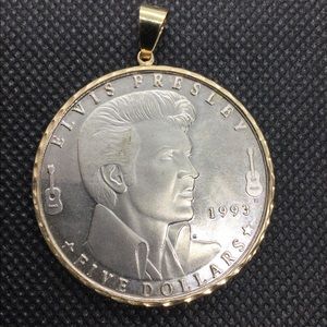 ELVIS PRESLEY COIN PENDANT